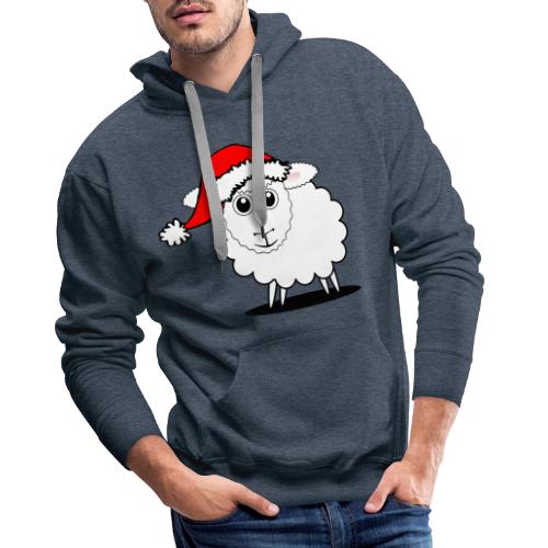 Weihnachts Schaf - Männer Premium Hoodie
