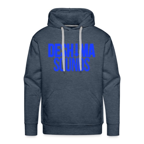 Blue - Mannen Premium hoodie