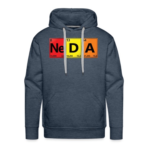 NEDA - Dein Name im Chemie-Look - Männer Premium Hoodie
