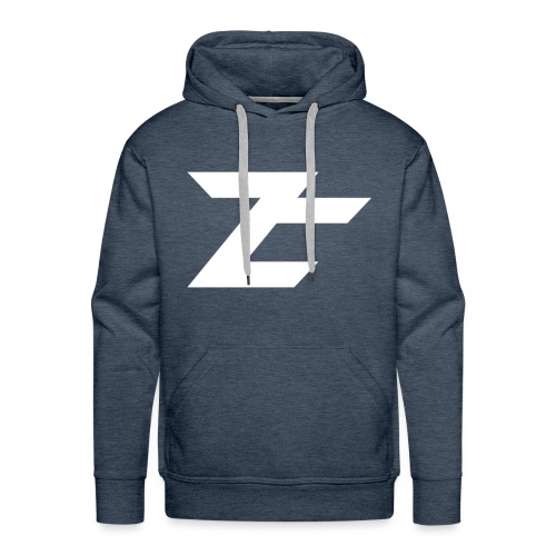 Logo ZehClan 2D - Sweat-shirt à capuche Premium pour hommes