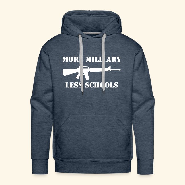 MORE MILITARY - LESS SCHOOLS