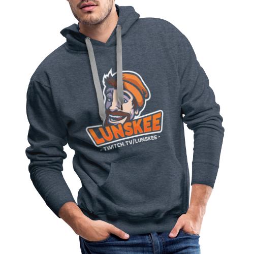 Lunskee Mascot Logo - Mannen Premium hoodie