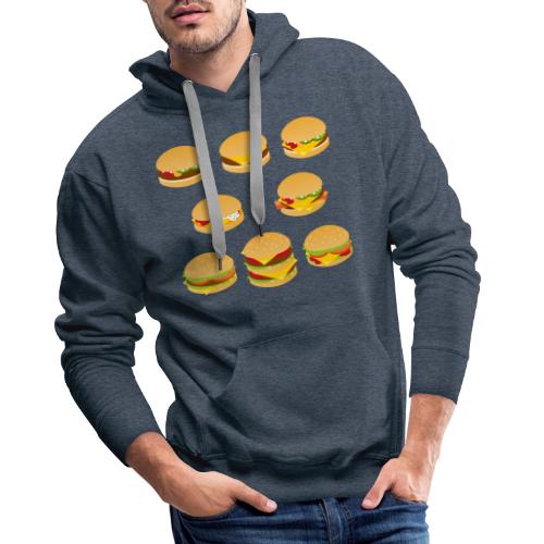 hamburger - Männer Premium Hoodie