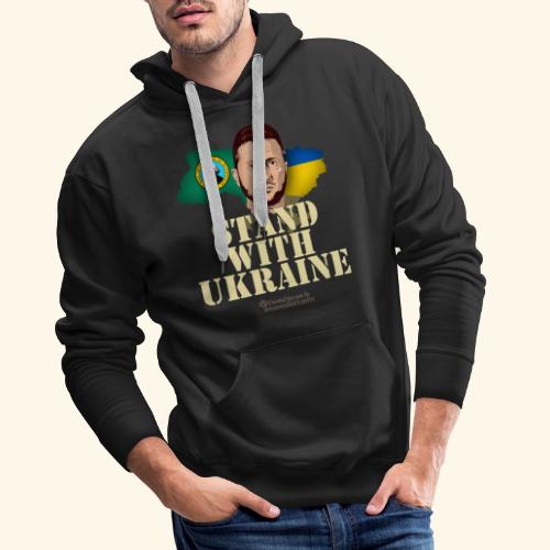 Ukraine Washington - Männer Premium Hoodie