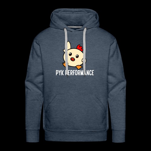 PYK PERFORMANCE Wit - Mannen Premium hoodie