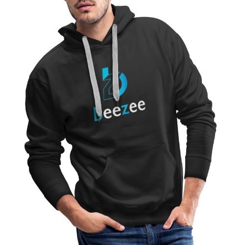Beezee gradient Negative - Men's Premium Hoodie