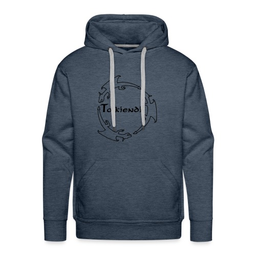 Tolkiendil & Trois dragons (creux) - Sweat-shirt à capuche Premium Homme
