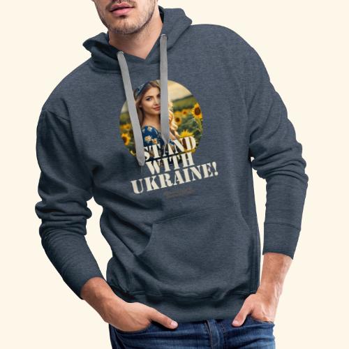 Ukraine T-Shirt - Männer Premium Hoodie