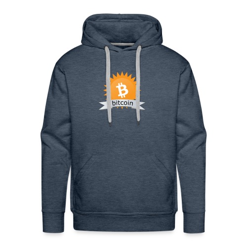 Bitcoin logo - Mannen Premium hoodie