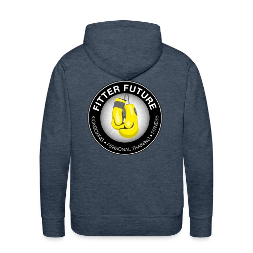 Fitter Future logo - Mannen Premium hoodie