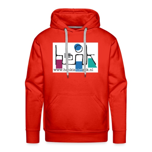 henkisnietgek-logo - Mannen Premium hoodie