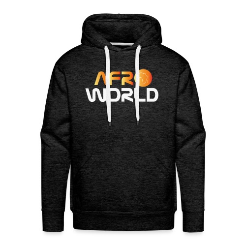 afro world - Sweat-shirt à capuche Premium pour hommes