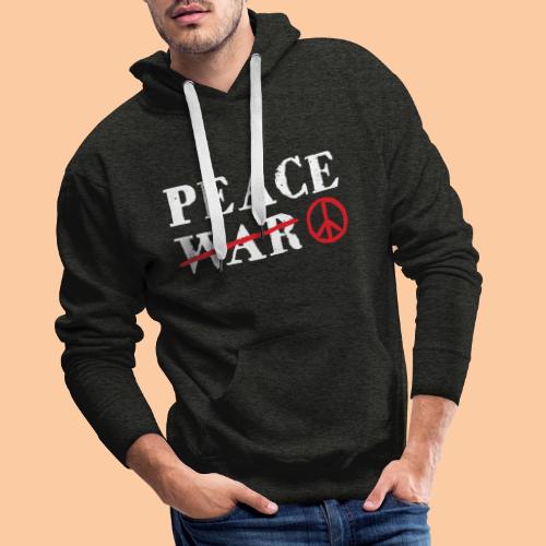 Peace - not war - Men's Premium Hoodie