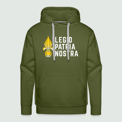 Legio Patria Nostra - Grenade dorée - Sweat-shirt à capuche Premium pour hommes