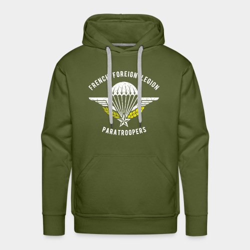Foreign Legion Paratroopers - Wings - Sweat-shirt à capuche Premium Homme