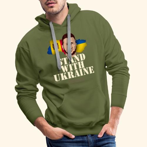 Ukraine Selenskyj T-Shirt Moldawien - Männer Premium Hoodie