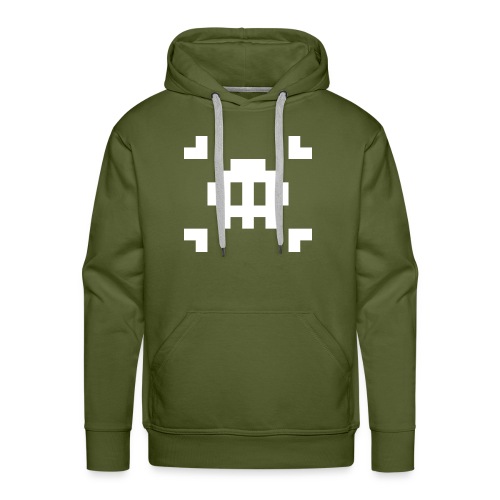 Pixel Skull - Sweat-shirt à capuche Premium pour hommes