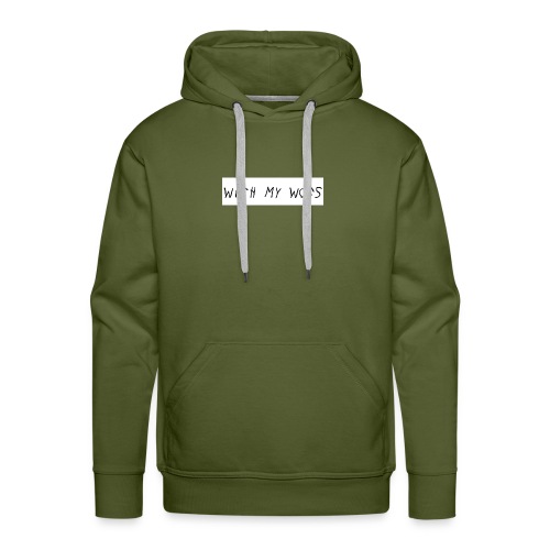 With My Woes - Mannen Premium hoodie