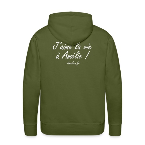 JaimeLaVieaAmelie - Sweat-shirt à capuche Premium Homme