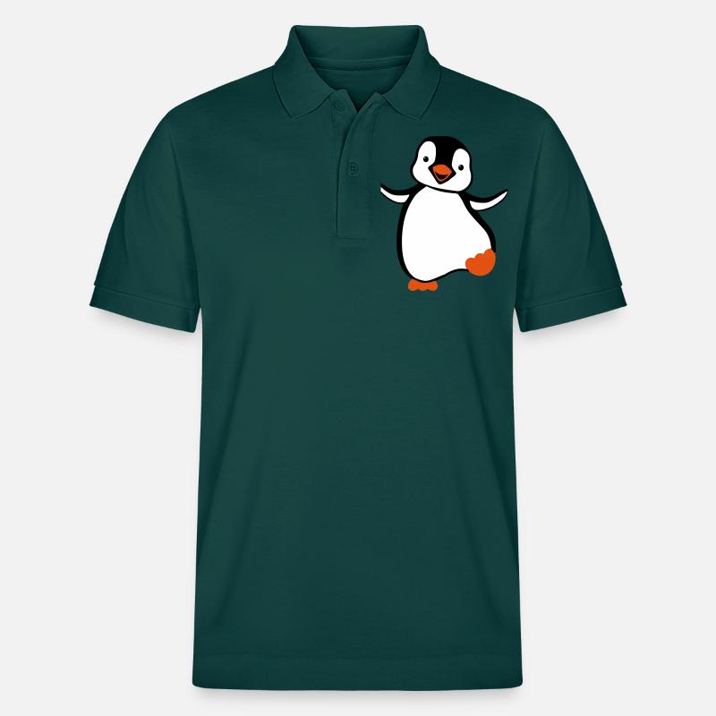 Pinguin - Stanley/Stella Unisex Bio-Poloshirt PREPSTER - Glasiertes Grün