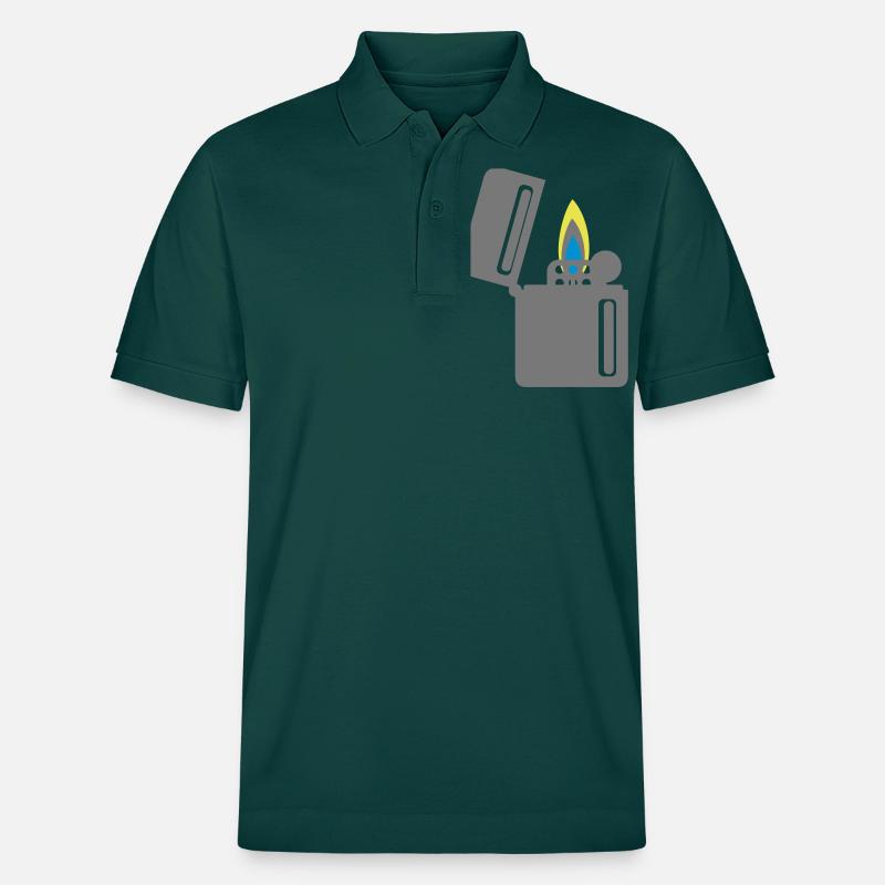 Feuerzeug - Stanley/Stella Unisex Bio-Poloshirt PREPSTER - Glasiertes Grün
