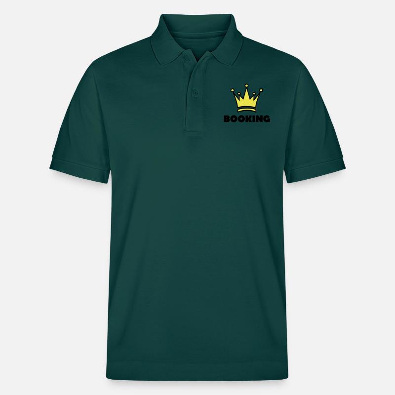 booking - Polo PREPSTER bio Stanley/Stella Unisexe - vert vitré