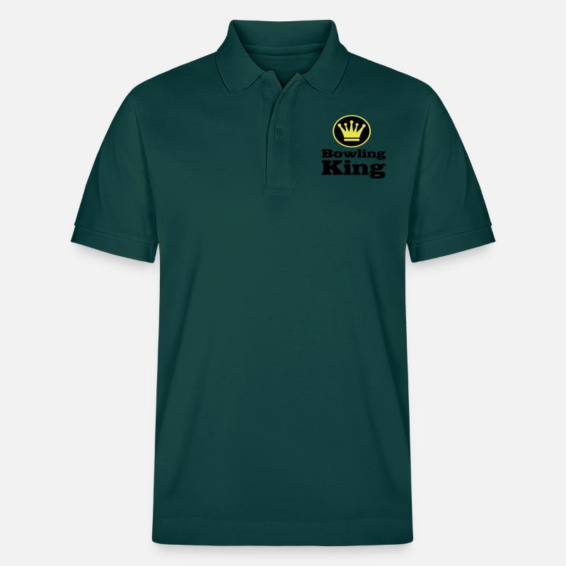2541614 12072146 bowling - Polo PREPSTER bio Stanley/Stella Unisexe - vert vitré