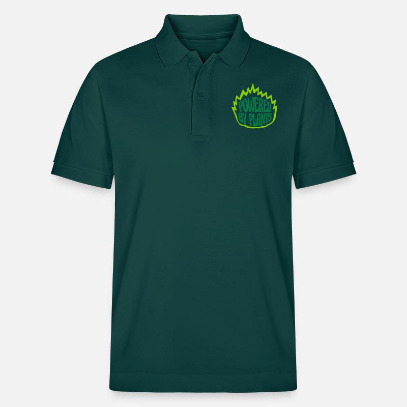 Powered by plants - Stanley/Stella Unisex Bio-Poloshirt PREPSTER - Glasiertes Grün
