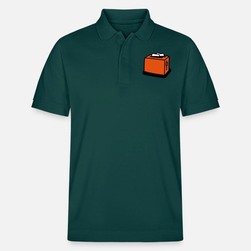 Toaster - Stanley/Stella Unisex Bio-Poloshirt PREPSTER - Glasiertes Grün