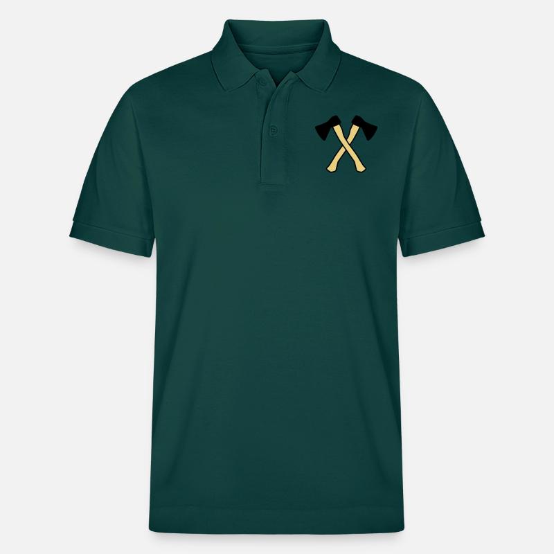 aexte icon - Stanley/Stella Unisex Bio-Poloshirt PREPSTER - Glasiertes Grün