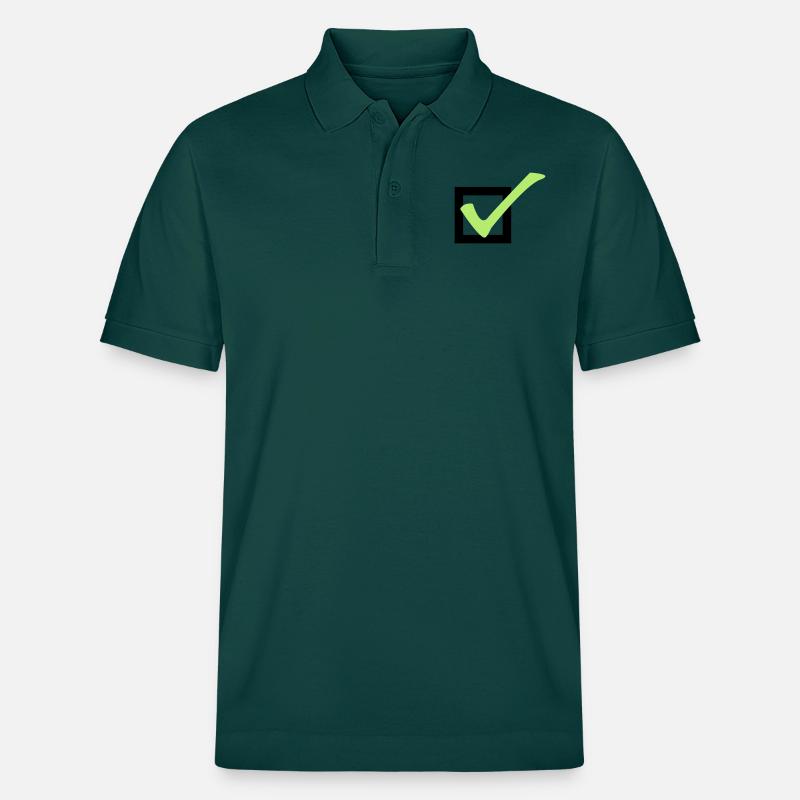 check - Stanley/Stella Unisex Bio-Poloshirt PREPSTER - Glasiertes Grün