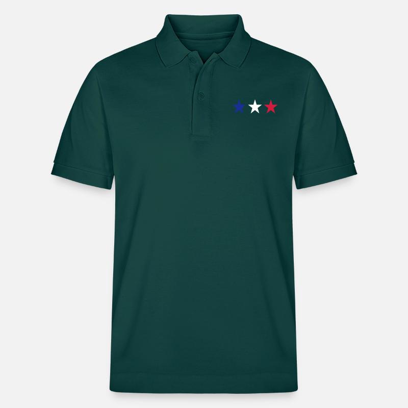Frankreich - Stanley/Stella Unisex Bio-Poloshirt PREPSTER - Glasiertes Grün