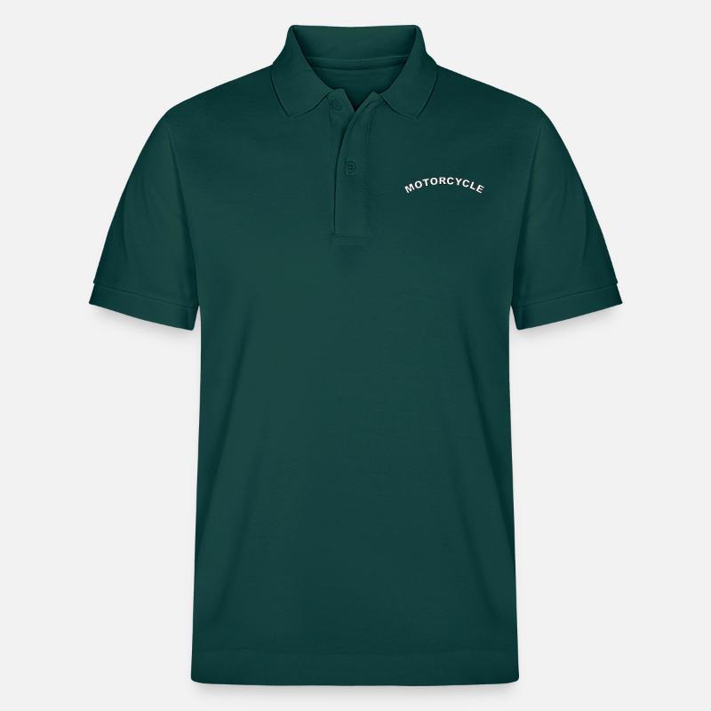 motorcycle - Stanley/Stella Unisex Bio-Poloshirt PREPSTER - Glasiertes Grün