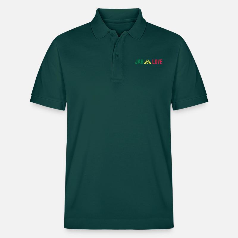 Reggae Farbe - Stanley/Stella Unisex Bio-Poloshirt PREPSTER - Glasiertes Grün