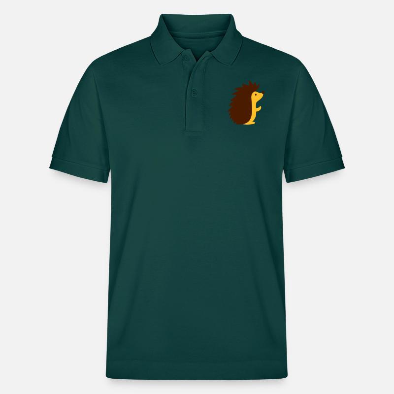 Hérisson - Polo PREPSTER bio Stanley/Stella Unisexe - vert vitré