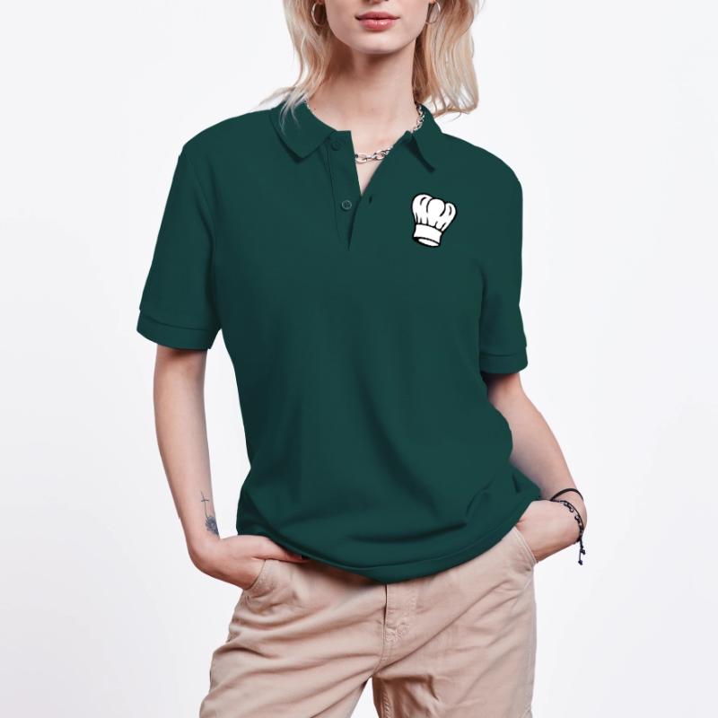 Chef's Hat 2-colored Stanley/Stella Unisex Organic Polo Shirt PREPSTER