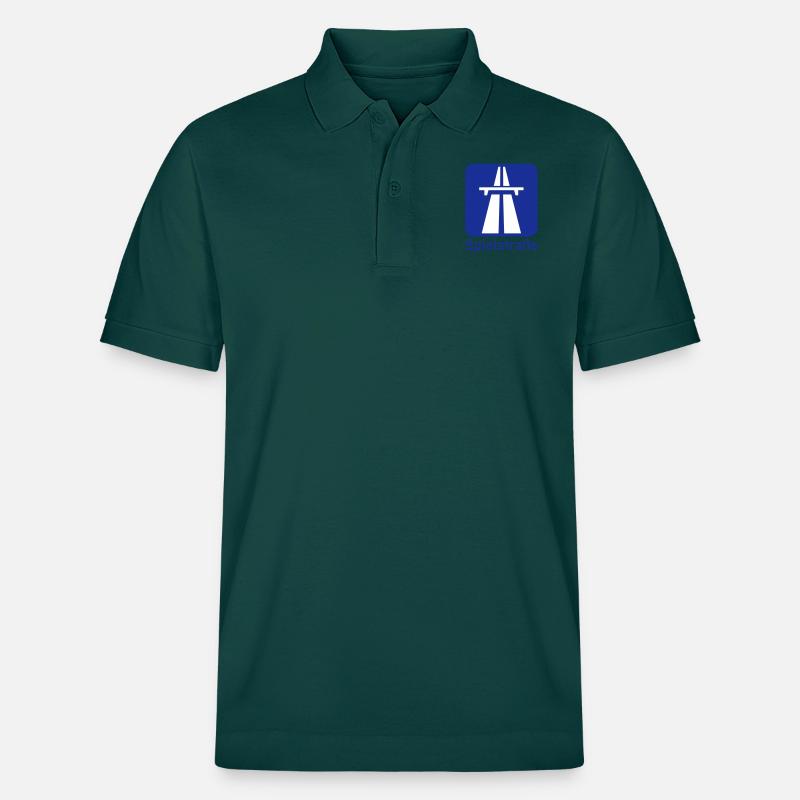 Autobahn - Spielstraße - Stanley/Stella Unisex Bio-Poloshirt PREPSTER - Glasiertes Grün