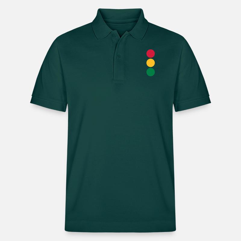 Ampel - Auto - Stanley/Stella Unisex Bio-Poloshirt PREPSTER - Glasiertes Grün
