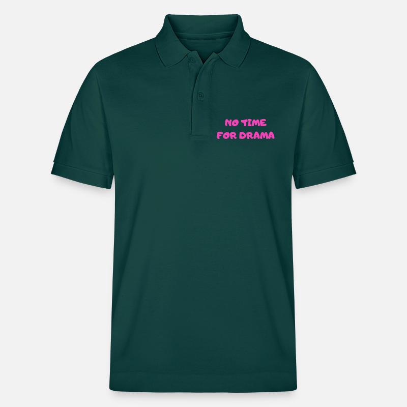 Pas le temps pour le drame - Polo PREPSTER bio Stanley/Stella Unisexe - vert vitré