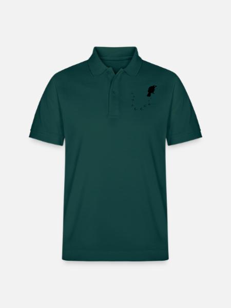 Crow - Stanley/Stella Unisex Organic Polo Shirt PREPSTER - glazed green