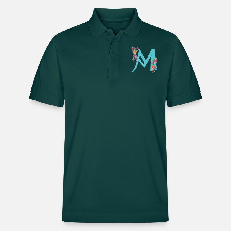 carnaval m - Polo PREPSTER bio Stanley/Stella Unisexe - vert vitré