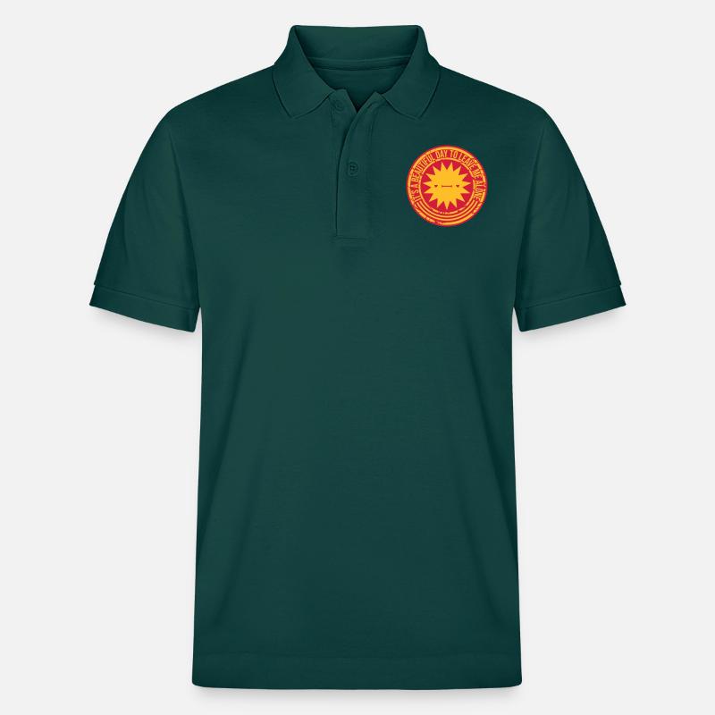 leave me alone day - Stanley/Stella Unisex Bio-Poloshirt PREPSTER - Glasiertes Grün