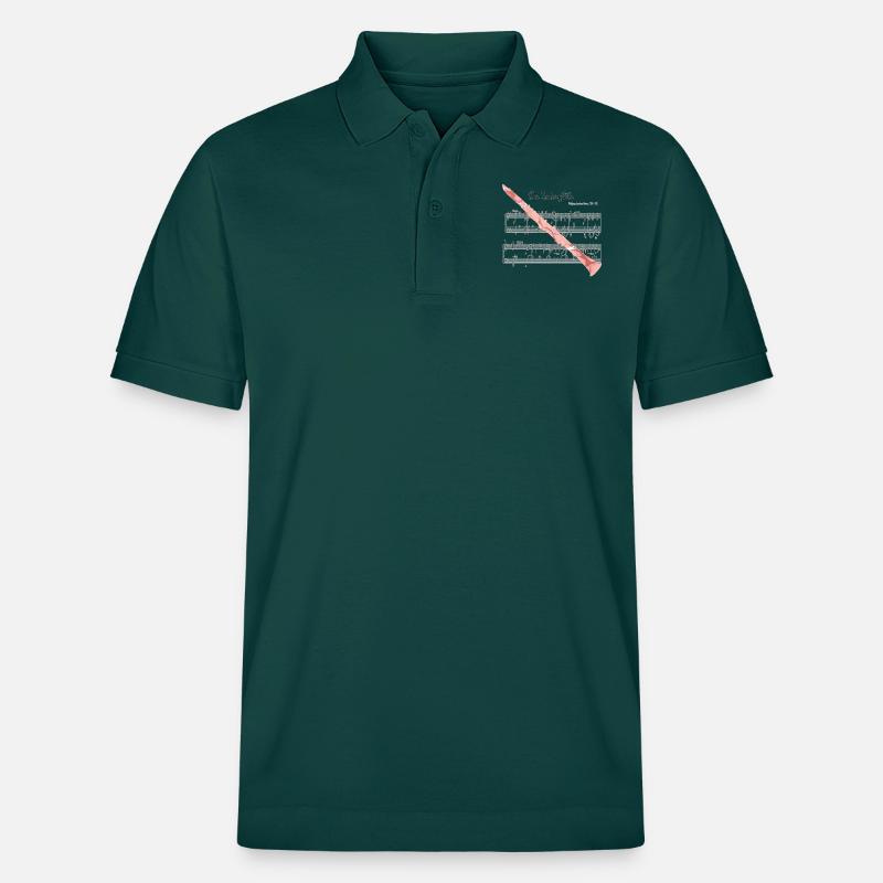 Clarinette e 225 - Polo PREPSTER bio Stanley/Stella Unisexe - vert vitré