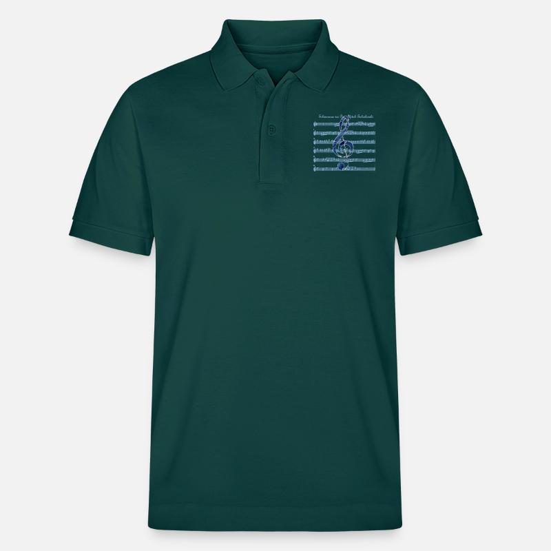 clé de partition ebru 12 - Polo PREPSTER bio Stanley/Stella Unisexe - vert vitré