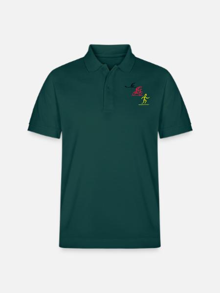 triatlon - Stanley/Stella Unisex Organic Polo Shirt PREPSTER - glazed green