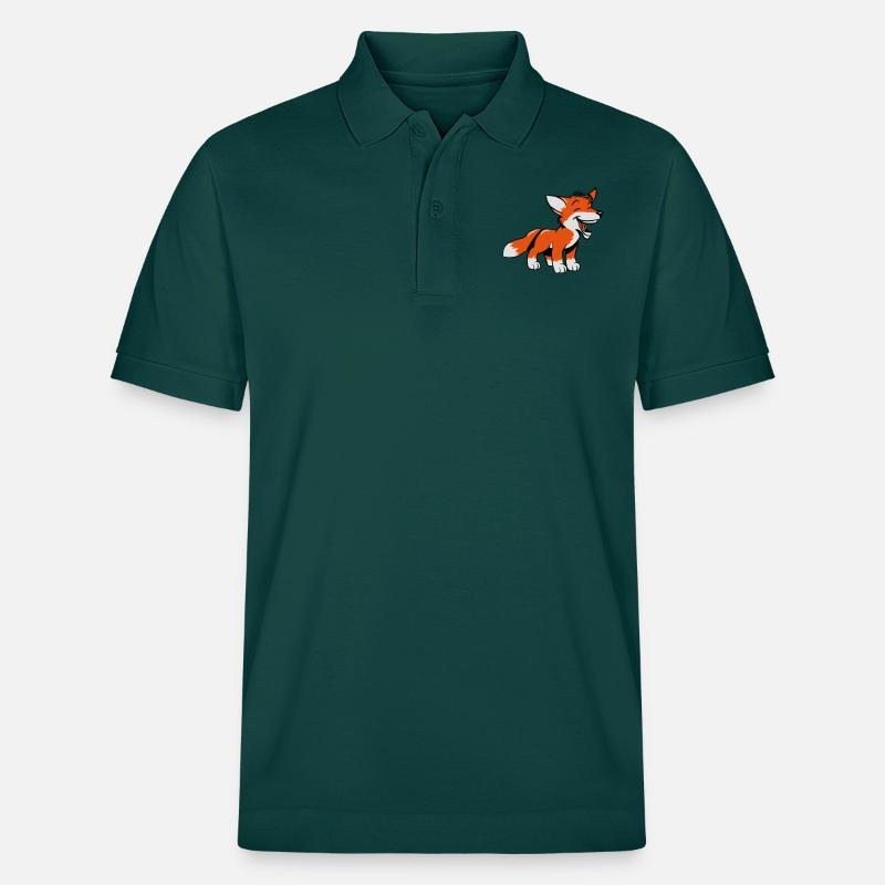 Fuchs rire doux - Polo PREPSTER bio Stanley/Stella Unisexe - vert vitré