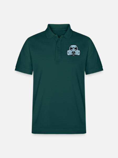 Gasmaske - Stanley/Stella Unisex Bio-Poloshirt PREPSTER - Glasiertes Grün
