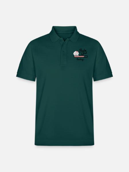 Baby Girl loading... - Stanley/Stella Unisex Bio-Poloshirt PREPSTER - Glasiertes Grün
