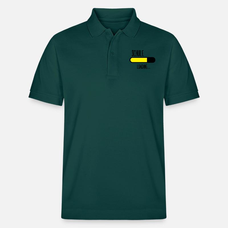 Schule Loading... - Stanley/Stella Unisex Bio-Poloshirt PREPSTER - Glasiertes Grün