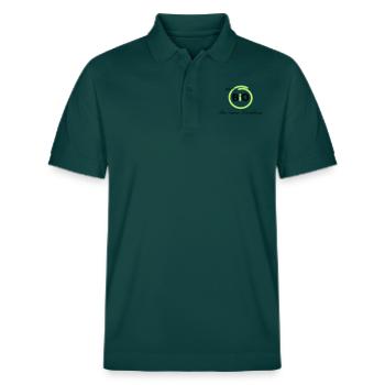 100 % Bio - Stanley/Stella Unisex Bio-Poloshirt PREPSTER - Glasiertes Grün - Vorne - Roxy (174cm) & Andy (188cm)